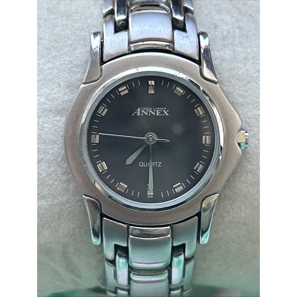 Casual Corner Annex Silver Tone Women’s Watch